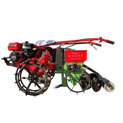 Microcultivator with peanut planter